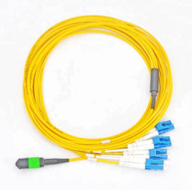 Cordón de remiendo de fibra óptica de MPO, 8F APC (F) - cordón de LC/UPC SM 3M Fiber Optic Patch